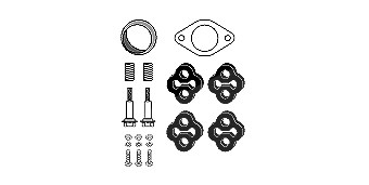 Hjs Montagesatz, Abgasanlage [Hersteller-Nr. 82468254] für Subaru von HJS