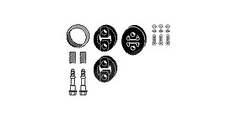 Hjs Montagesatz, Abgasanlage [Hersteller-Nr. 82488009] für Toyota von HJS