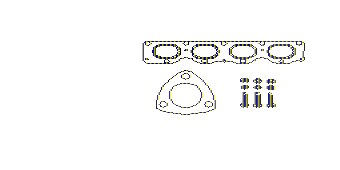 Hjs Montagesatz, Katalysator [Hersteller-Nr. 82142794] für Alfa Romeo, Fiat, Opel von HJS