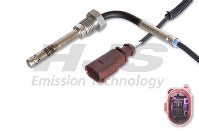 Hjs Sensor, Abgastemperatur [Hersteller-Nr. 92094066] für VW von HJS