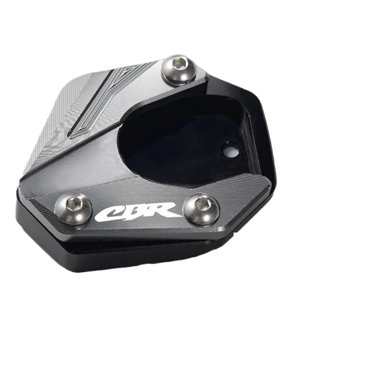 HJTEDHE Alloy Stützfuß Fußseitenständer Für CBR650R CBR650F CBR500R 2013-2024 Motorrad Reifen Ventilkappe Ständer Fußvergrößerer Seitenständerverlängerung Motorrad Fußhalterung Ständerpolster(5) von HJTEDHE