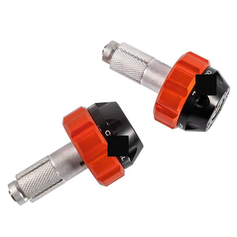 HJTEDHE Anti Vibrations Lenker Endstopfen Motorrad-Gassperre, Tempomat, Lenkerstopfen, Griffstangen-Endkappen, Schieber-Set, Fahrrad-Cruiser Für Roller Griff Endkappen(7) von HJTEDHE