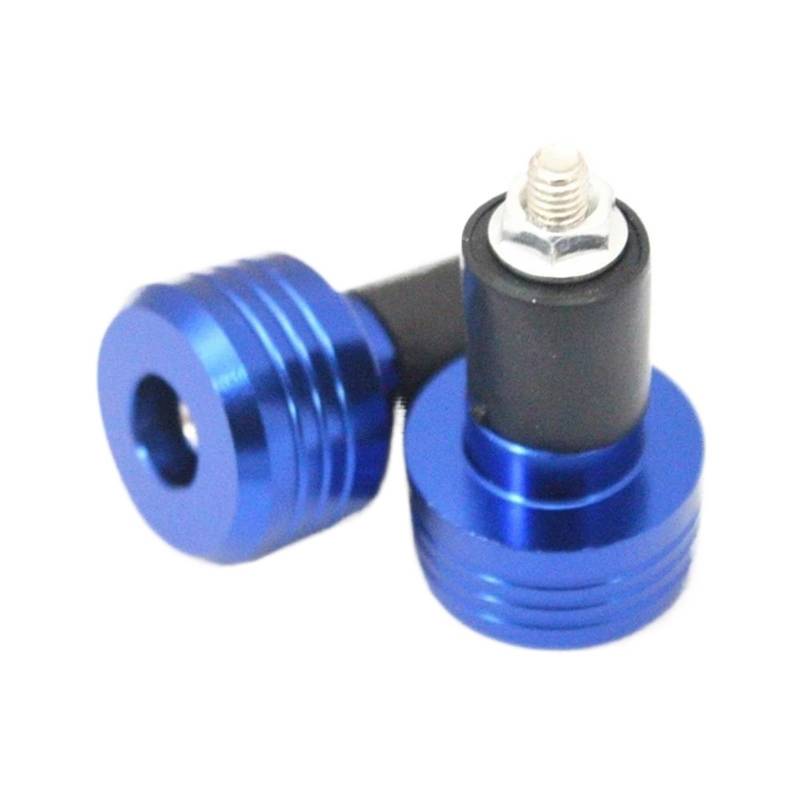 HJTEDHE Anti Vibrations Lenker Endstopfen Universal 7/8 "CNC Motorrad Lenker Bar Ends Griffe Slider Vibration Lenker Slugs Stecker Lenker Sliders Dirt Bike Motorradgriff Gewichtsausgleichsstecker(2) von HJTEDHE