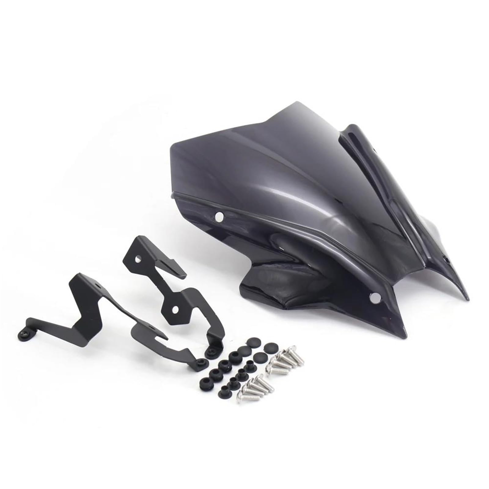 HJTEDHE Frontscheibe Motorrad Zubehör Windschutzscheibe Sport Windschutz Bildschirm Windabweiser Für Ya&ma&ha Für MT-09 FZ-09 2021 2022 Midimttop Motorrad Windschutz Scheibe(1) von HJTEDHE