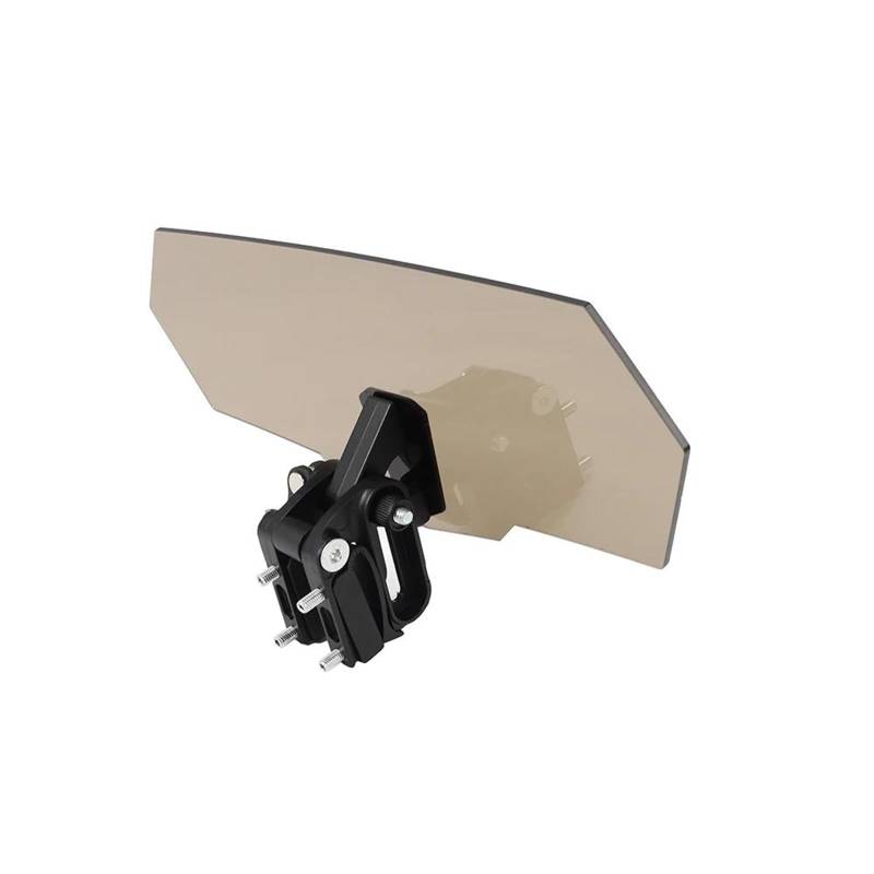 HJTEDHE Frontscheibe Universal Motorrad Riser Clip Auf Windschutzscheibe Verlängerung Spoiler Air Deflektor Für R1200GS Windabweiser Motorrad(6) von HJTEDHE