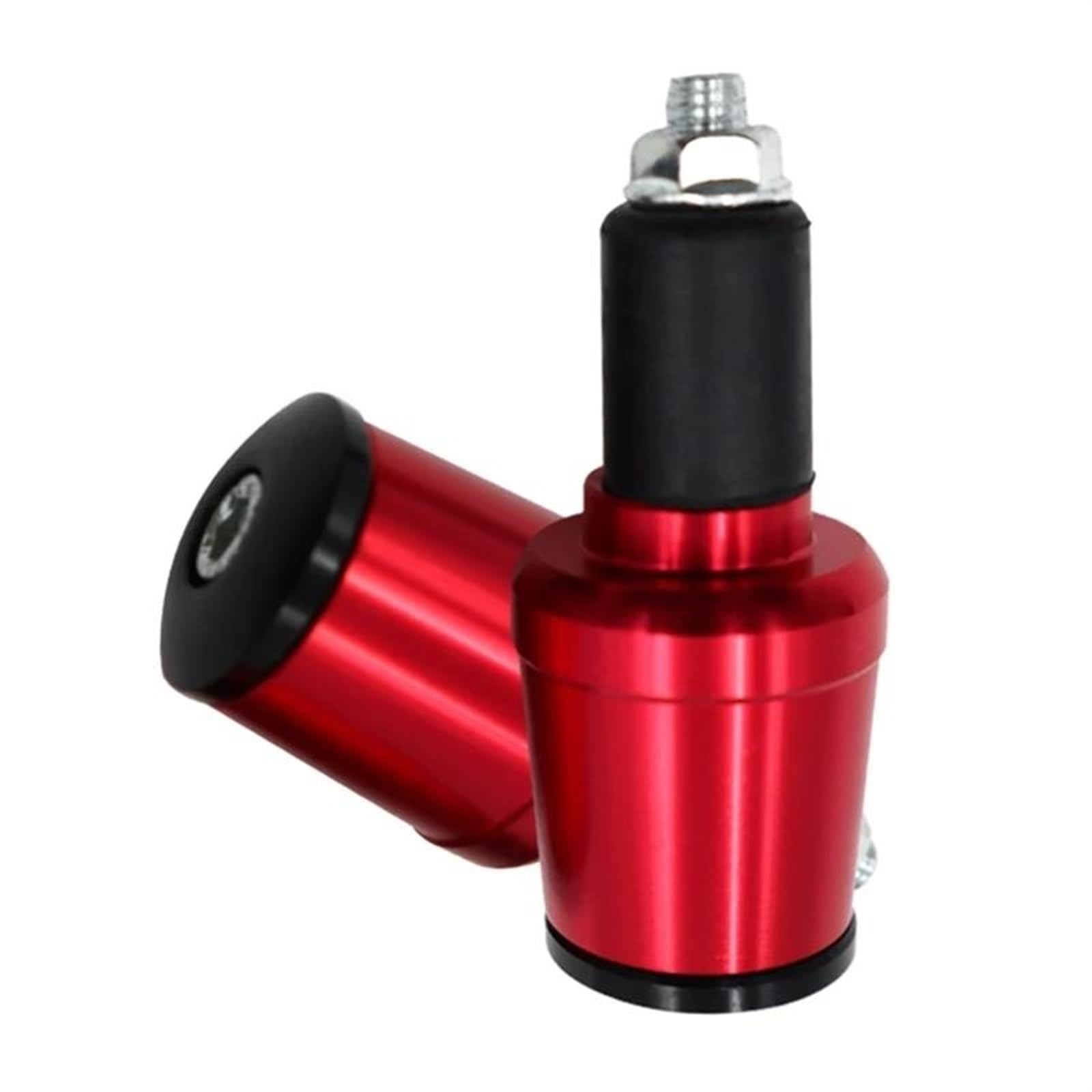 HJTEDHE Griff Endkappen Universal Motorrad Street Bike 7/8" Lenkergriffe Bar End Plugs Für Die Meisten Motorräder Mit 7/8" 22mm Lenker Anti Vibrations Lenker Endstopfen(6) von HJTEDHE