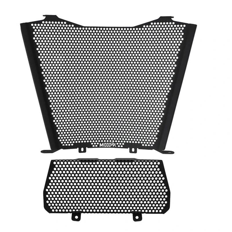 HJTEDHE Kühlergrill Wassertanknetz Motorrad Kühler Schutz Schutz Kühler Grill Abdeckung Schutz Für S1000RR S1000R M1000RR M1000R 2019 2021 2022 2023 2024 Kühlerabdeckung(2) von HJTEDHE