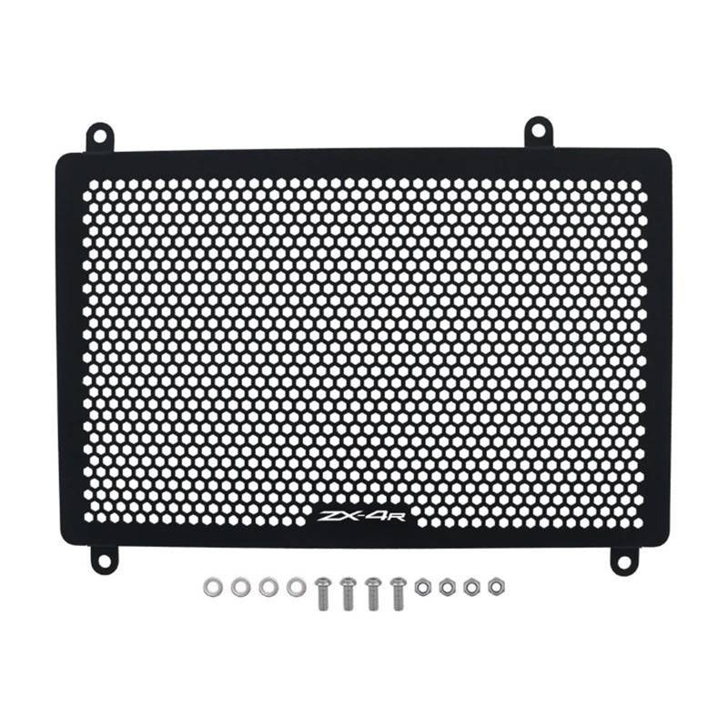 HJTEDHE Kühlergrill Wassertanknetz Motorrad Kühlerschutz Schutz Grill Abdeckung Grille Schutz Für Kawasaki Für N-ja ZX4R ZX 4R/4RR SE 2023 2024 Kühlerabdeckung(for ZX-4R) von HJTEDHE