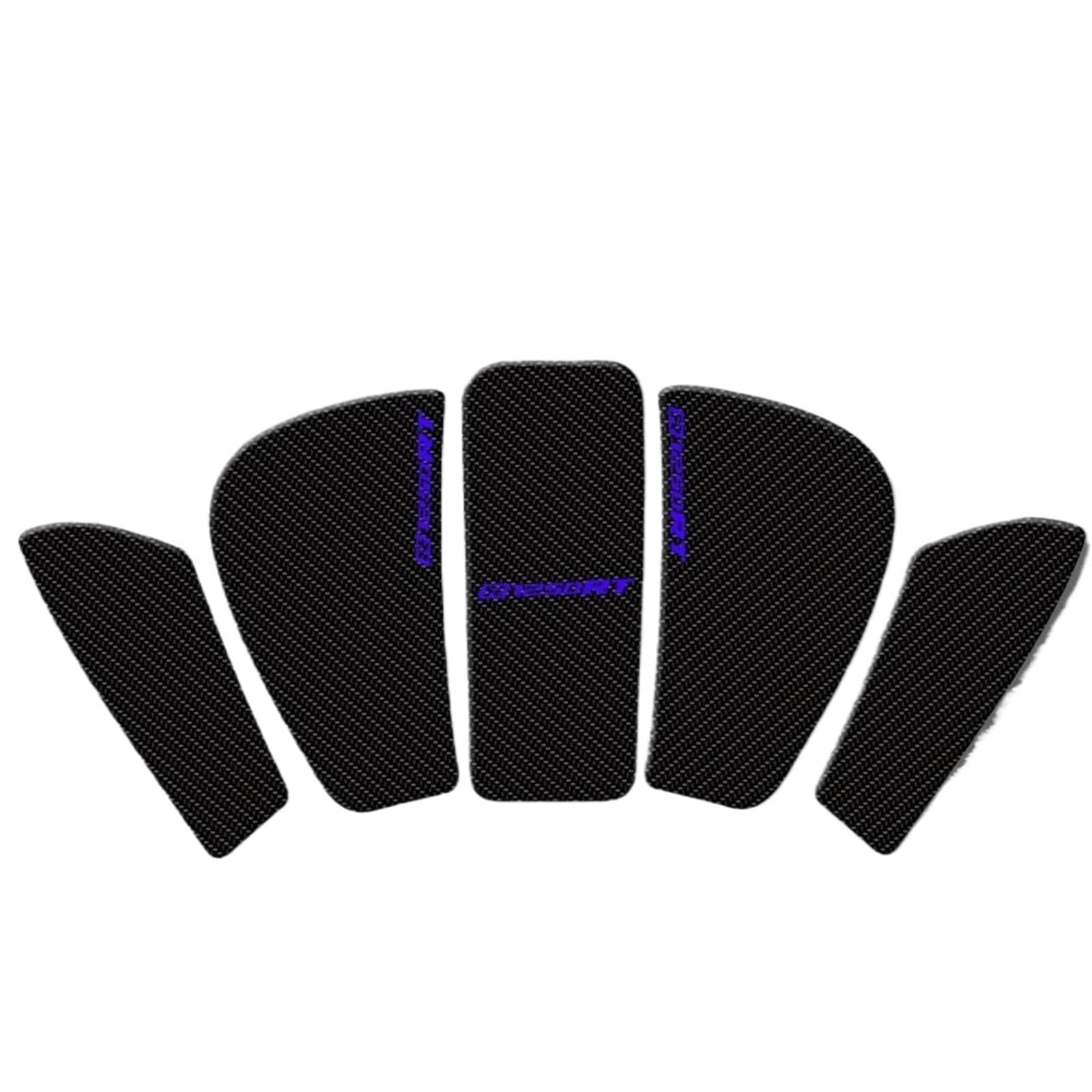 HJTEDHE Motorcycle Tankpad 3D Epoxidharz Motorrad Tank Pad Transparent Fischgräte Aufkleber Für Für R1250RT R1200RT LC 2014-2023 Tankpad Motorrad Lackschutz Aufkleber(R1250RT-6) von HJTEDHE