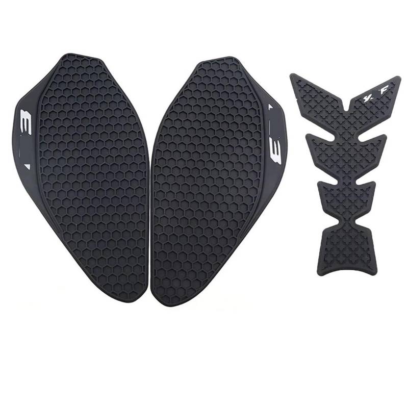 HJTEDHE Motorcycle Tankpad Motorrad-Seiten-Tankpad-Schutzaufkleber, Aufkleber, Kniegriff-Tank-Traktionspads Für Ya&ma&ha R3 2019-2023 Tankpad Motorrad Lackschutz Aufkleber(5) von HJTEDHE