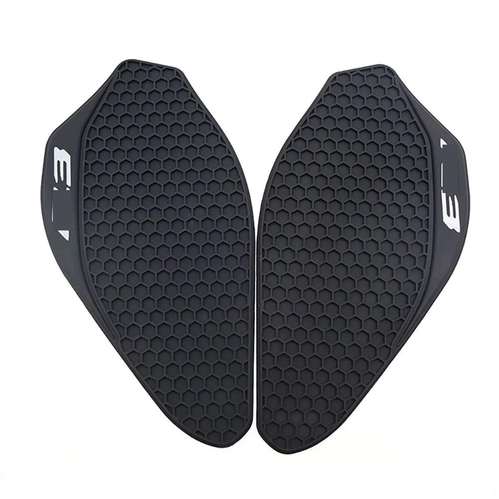 HJTEDHE Motorcycle Tankpad Motorrad-Seiten-Tankpad-Schutzaufkleber, Aufkleber, Kniegriff-Tank-Traktionspads Für Ya&ma&ha R3 2019-2023 Tankpad Motorrad Lackschutz Aufkleber(6) von HJTEDHE