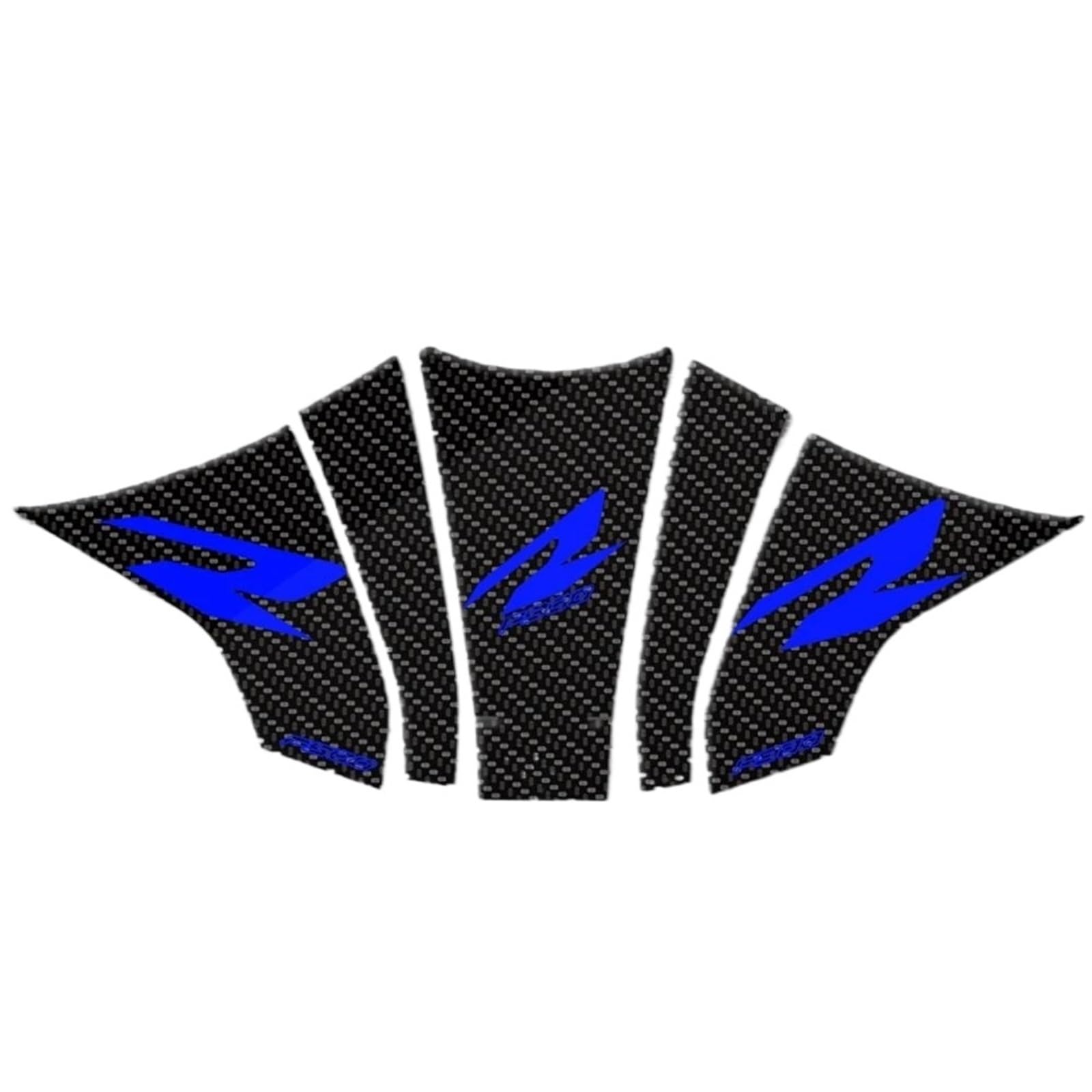 HJTEDHE Motorcycle Tankpad Motorrad Tank Pad Aufkleber Aufkleber Fisch Knochen Transparent/Carbon Faser Textur Für F900R F900 2020-2024 Tankpad Motorrad Lackschutz Aufkleber(7) von HJTEDHE