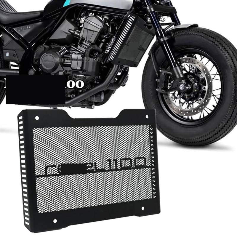 HJTEDHE Motorrad Kühlergrill Motorrad Kühlergrill Grill Schutz Schutz Abdeckung Für Rebel 1100 CMX 1100 2021 Kühlergrill Wassertanknetz(3) von HJTEDHE