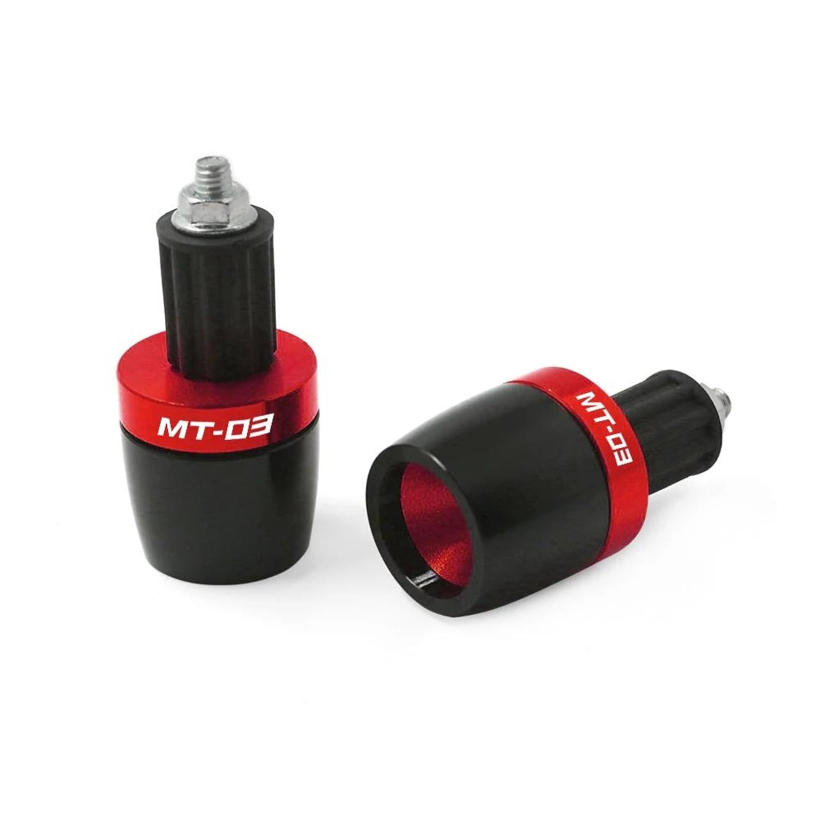 HJTEDHE Motorrad Lenker Endstopfen 7/8 "22mm Motorrad Zubehör Lenker Griffe Gegengewicht Enden Griff Bar Kappe Abdeckung Stecker Slider Für Ya&ma&ha Für MT 03 Anti Vibrations Lenker Endstopfen(7) von HJTEDHE