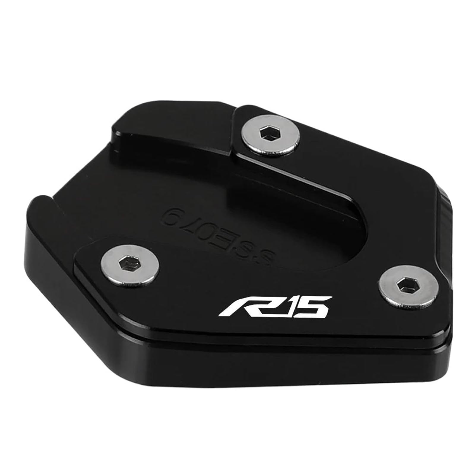 HJTEDHE Motorrad Ständer Fuß Für Ya&ma&ha Für R15 R15M V4 V3 2021 2022 2023 Motorrad Kickstand Extender Fußseitenverlängerung Stützplatte Vergrößerte Basis Alloy Stützfuß Fußseitenständer(2) von HJTEDHE