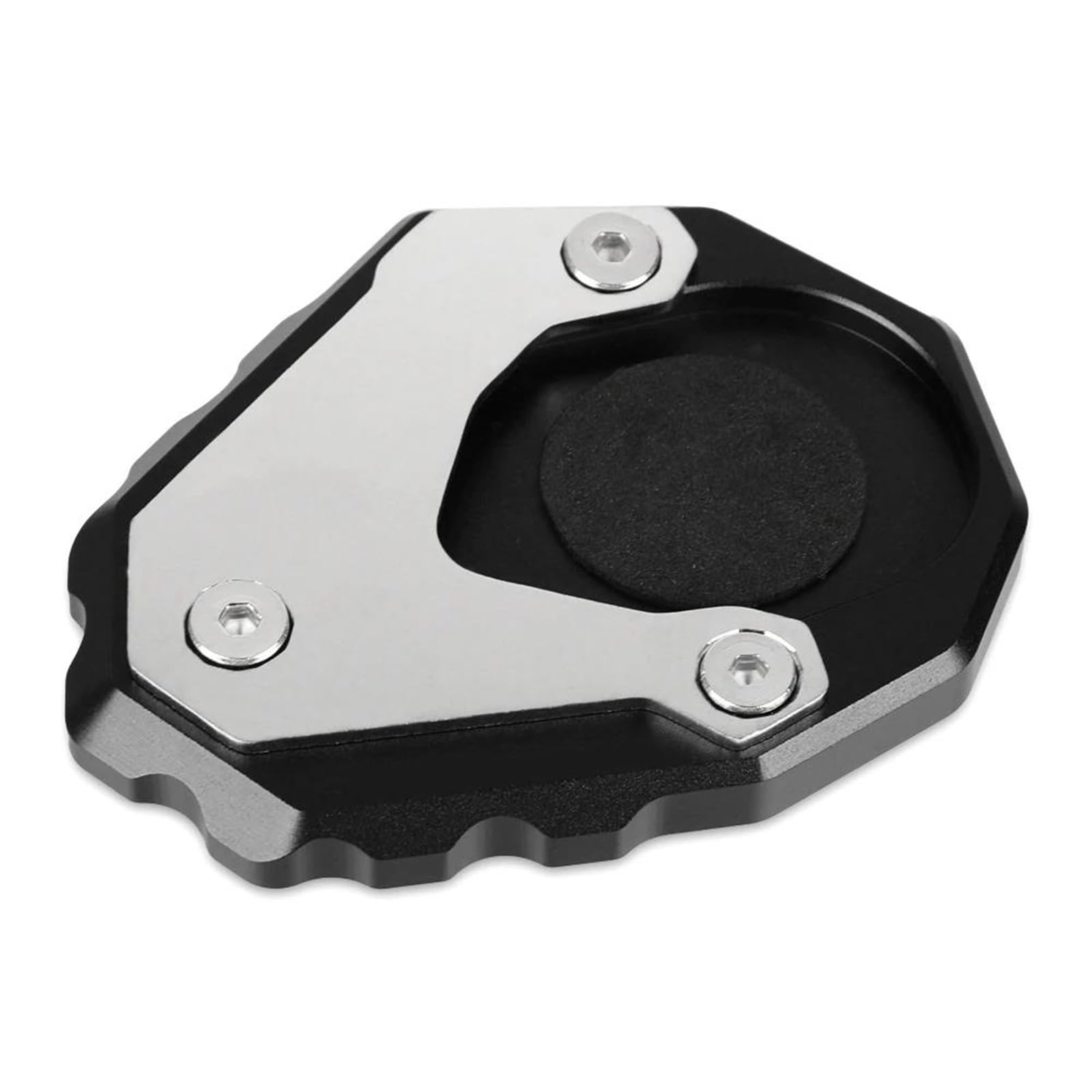 HJTEDHE Motorrad Ständer Fuß Motorrad Seite Stehen Enlarger Ständer Vergrößern Platte Pad Für R1200GS LC Abenteuer R1250GS ADV Alloy Stützfuß Fußseitenständer(2) von HJTEDHE