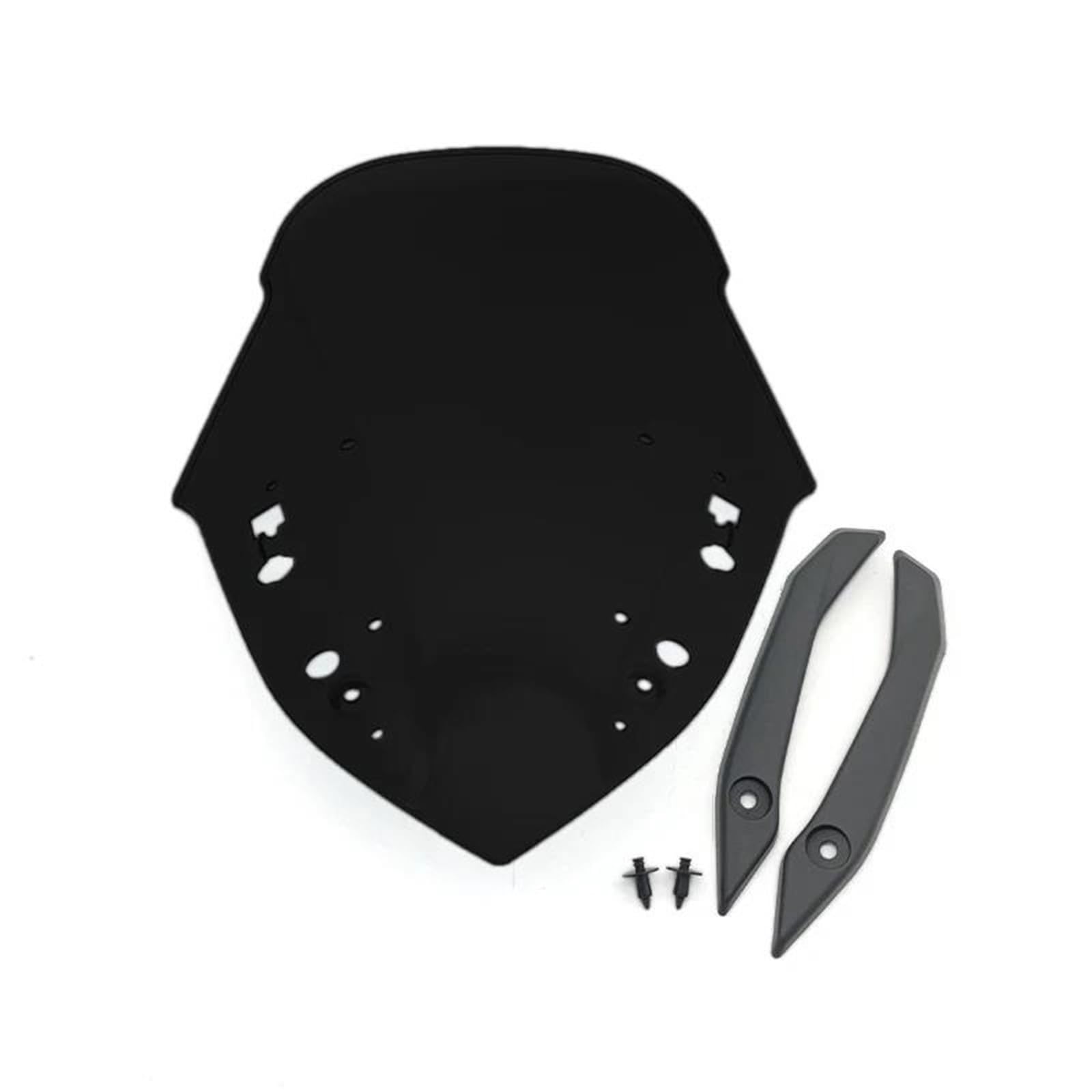 HJTEDHE Motorrad Windschild Motorrad Windschutzscheibe Windabweiser Bildschirm Für Ya&ma&ha Für Nmax 125 N-MAX 155 2021 2022 2023 2024 Windabweiser Motorrad(1) von HJTEDHE