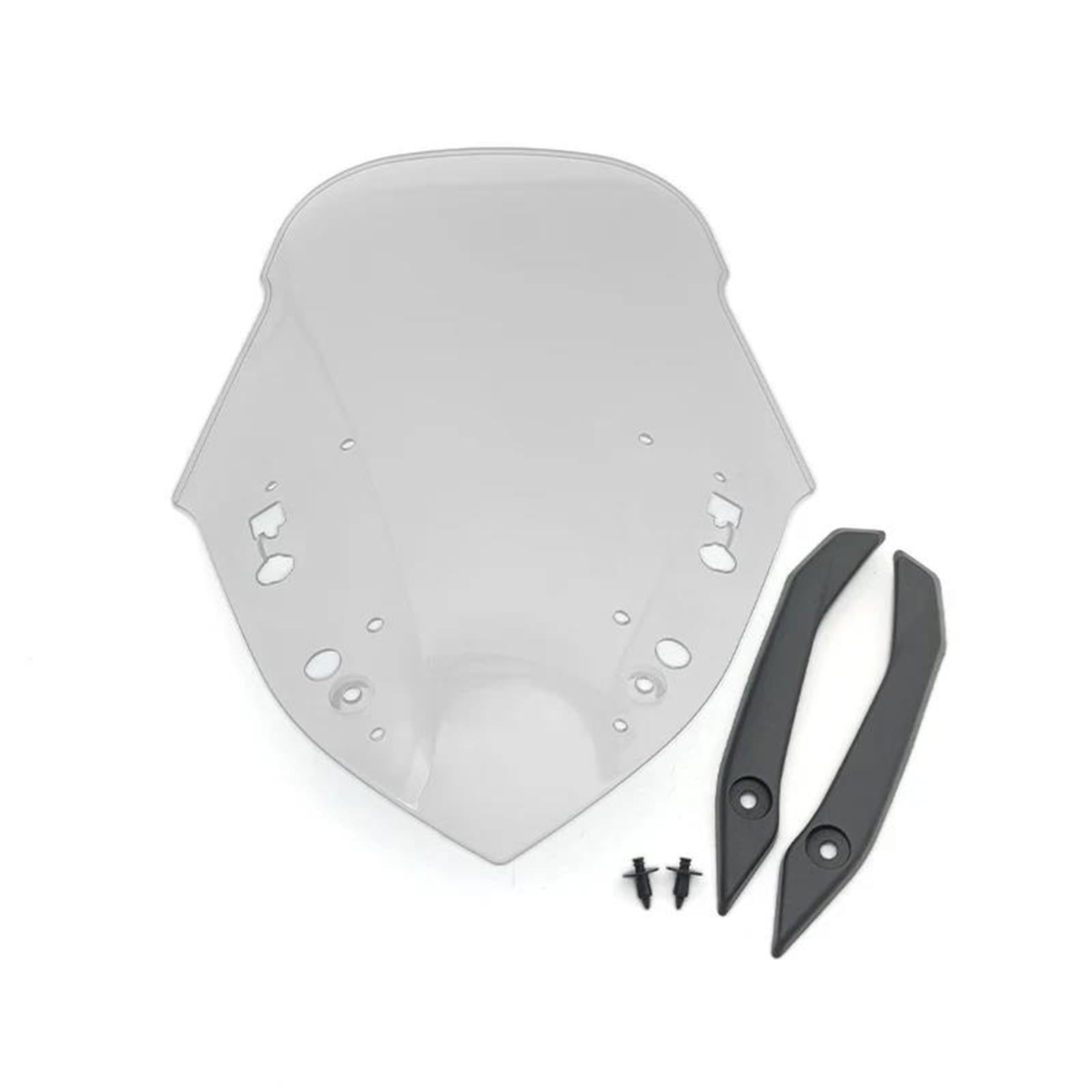 HJTEDHE Motorrad Windschild Motorrad Windschutzscheibe Windabweiser Bildschirm Für Ya&ma&ha Für Nmax 125 N-MAX 155 2021 2022 2023 2024 Windabweiser Motorrad(2) von HJTEDHE