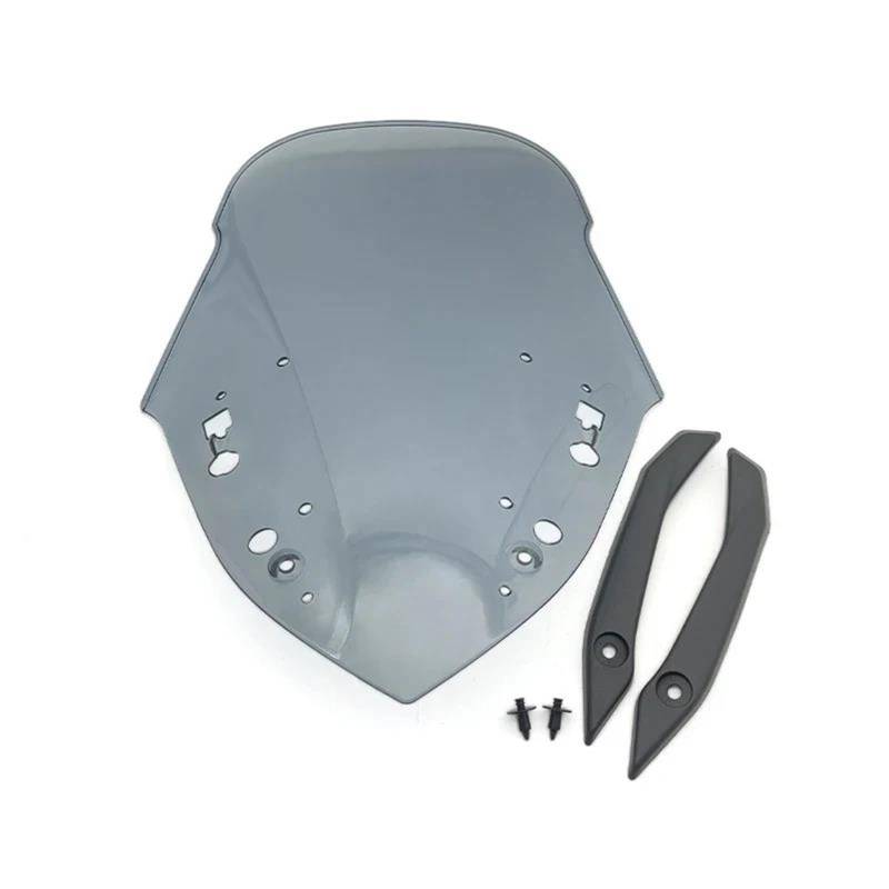 HJTEDHE Motorrad Windschild Motorrad Windschutzscheibe Windabweiser Bildschirm Für Ya&ma&ha Für Nmax 125 N-MAX 155 2021 2022 2023 2024 Windabweiser Motorrad(3) von HJTEDHE