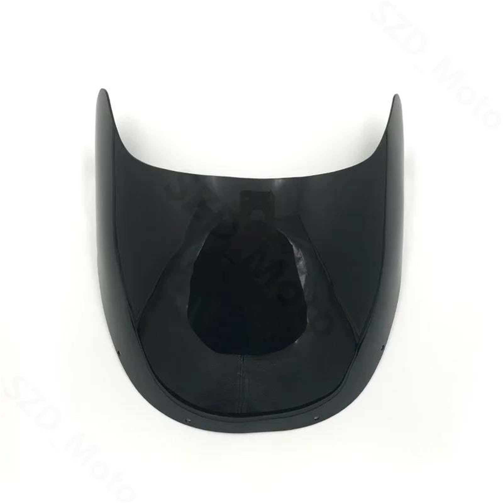 HJTEDHE Motorrad Windschild Motorrad Zubehör Windschutzscheibe Windschutz Windabweiser Viser Visier Schwarz Für Ya&ma&ha Für FZR 600 1989-1990 Windabweiser Motorrad von HJTEDHE