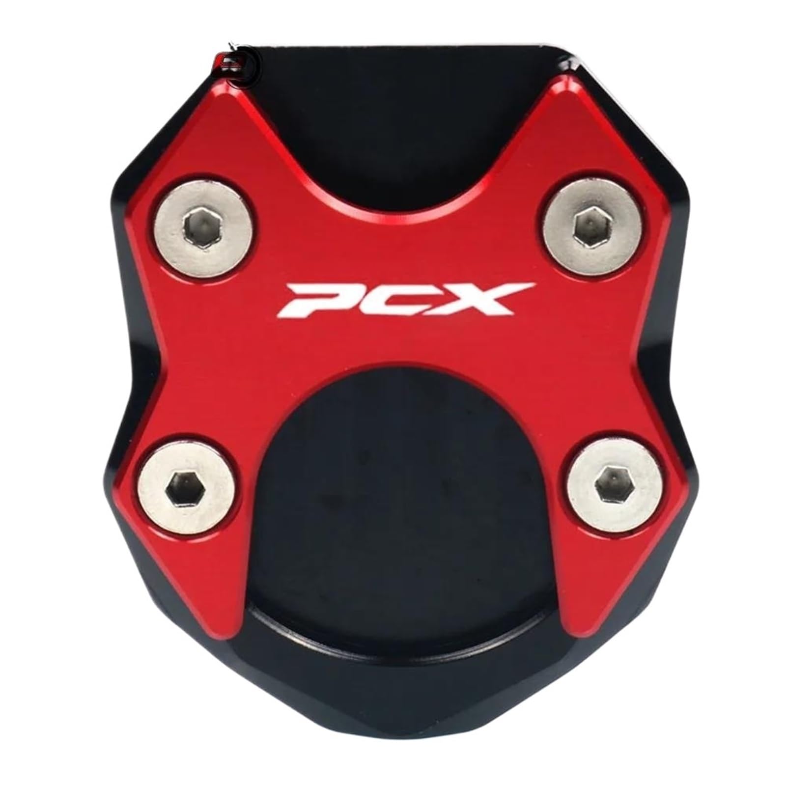 HJTEDHE Ständer Seite Stehen Ständer Verlängerung Pad Für PCX125 PCX150 2018 2019 2020 2021 Motorrad CNC Kickstand Fuß Seite Stehen Unterstützung Erweiterung Enlarger Pad Motorrad Seitenständer(1) von HJTEDHE