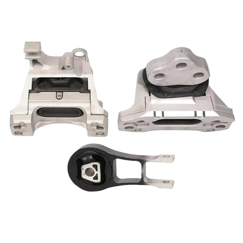 3PC Motor Transmission Mount Set A5844 A5752 A5825 4877788AF 68192831AB 68192831AD Compatible With Cherokee 2.4L 2014 To 2019 Complete Engine Replacement von HJXcTRH