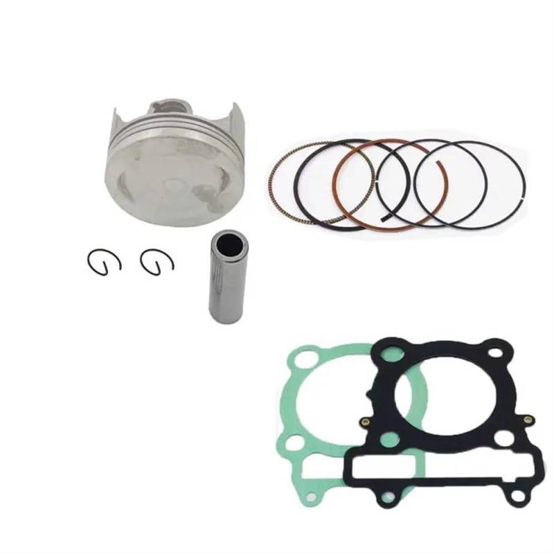 74mm Bore Compatible Rebuild Piston Gasket Compatible with YBR250 YS250 2007 2009 XT250 1YB 2013 2015 von HJXcTRH