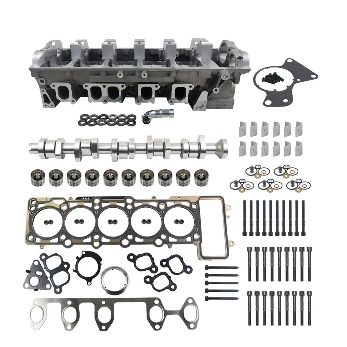 AP01 Cylinder Head Set Compatible with Transporter V V Flatbed 2.5 TDI Compatible With AXD AXE BAC BLJ BLK 070103063D 070103063K 070103063Q von HJXcTRH