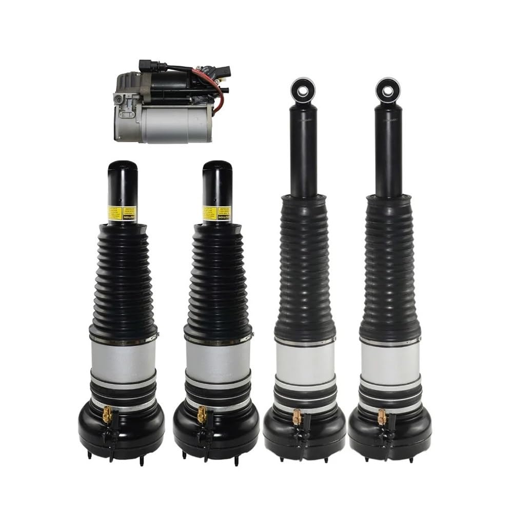 Air Suspension Strut Shock Compatible With A6 S6 C7 A7 S7 RS7 A8 S8 D4 4H Front Rear And Compressor Compatible with Similar Models 5pcs von HJXcTRH