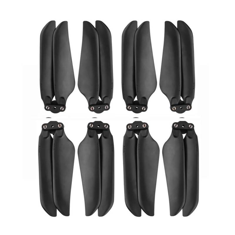 Kompatibel mit EVO II/EVO II Pro Aerodynamische Drohne 4er- bis 8er-Pack Ersatzteile Schnellverschluss Zubehör(8pcs Propeller) von HJXcTRH