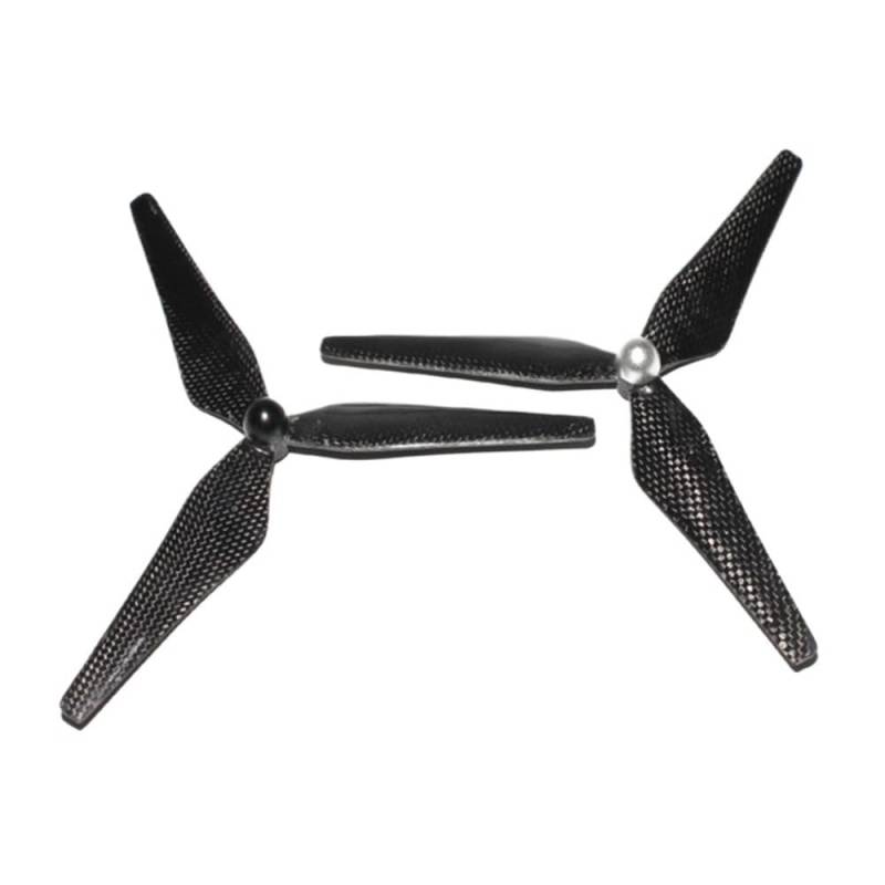 Kompatibel mit RC Racing Flugzeug 1 Paar CW CCW 9450 Carbon Fiber Clover - Zubehör von HJXcTRH