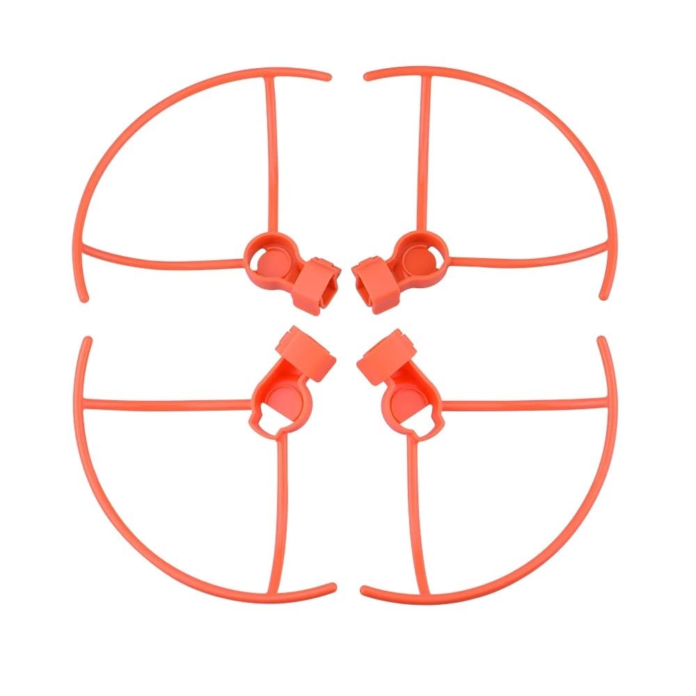 Kompatibel mit X8 V2 Drone Guard Quick Release Schutzring Käfig Zubehör(4pcs Orange) von HJXcTRH