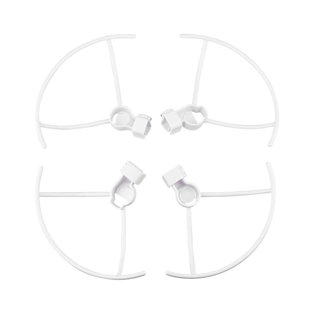 Kompatibel mit X8 V2 Drone Guard Quick Release Schutzring Käfig Zubehör(4pcs White) von HJXcTRH