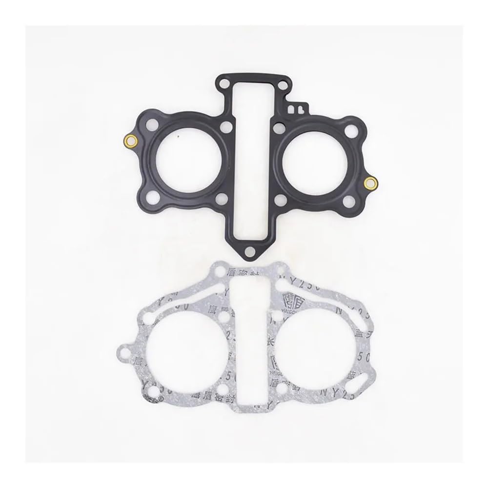 Kompatible Motorrad-Ersatzteile für CBT125 QJ125 CM125 125cc-Motor, 44-mm-Kolben, 13-mm-Pin-Ring-Dichtungssatz(GASKET SET) von HJXcTRH