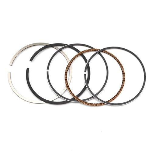 Motorrad-Kolben- und Ringsatz, kompatibel mit AN400 Skywave 400 DL650 SV650 DR350, Standardbohrungsgröße 83 mm, 84 mm(1 Set Ring 83.5 MM) von HJXcTRH