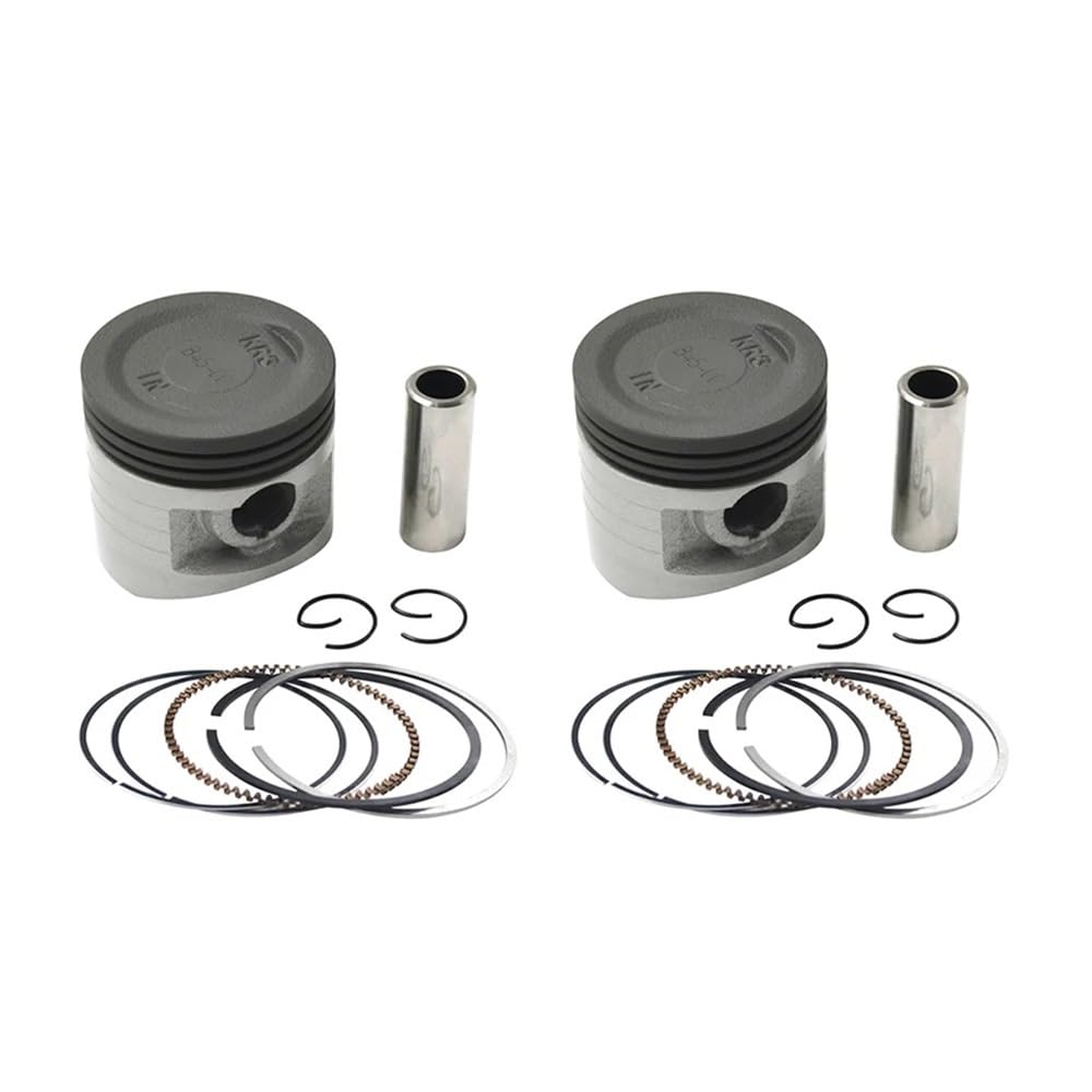 Motorrad-Kolbenring-Set, 53 mm, 53,25 mm, 53,5 mm, 53,75 mm, 54 mm, kompatibel mit CA250 CMX250 1996–2011, CMX250C 250 1996–2015(2 Sets 53.25MM) von HJXcTRH