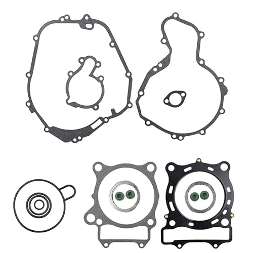 Motorrad-Motorstarter-Abdeckungsdichtung und Zylinderkopfdichtungen, kompatibel mit P 500 2003 bis 2007 und Outlaw 2006 bis 2007, ähnlichen Modellen von HJXcTRH