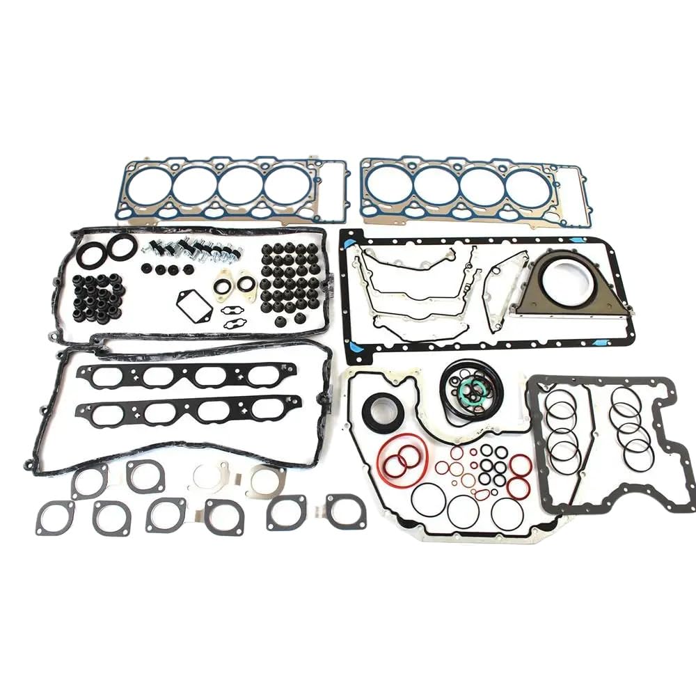 N62B48 4.8L Auto-Motordichtungs-Überholungssatz, kompatibel mit 750i X5 550i E63 E65 E66 11127513195 11340029751 von HJXcTRH