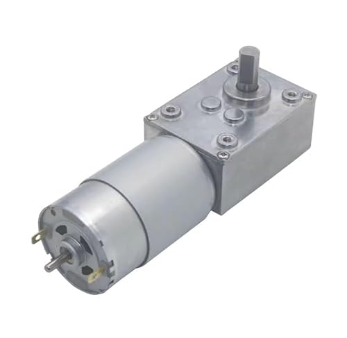 Mini-Elektro-Getriebemotor, DC 12 V/24 V Metall-Untersetzungsgetriebe, Modellflugzeugmotor, kleine Motormodelle, Mini-Allrad-Automotor, 5840-31 Turbinen-Schneckengetriebemotor(12v) von HKHKH