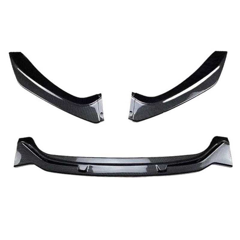 HKNCNP [Replacement] Auto Spoiler Stoßstange for BMW 1 Serie F20 F21 M-Pack 118i 120i 2015-2019 Front Stoßstange Lip Splitter Diffusor Lip Body Kit Zubehör (Carbon Look) von HKNCNP