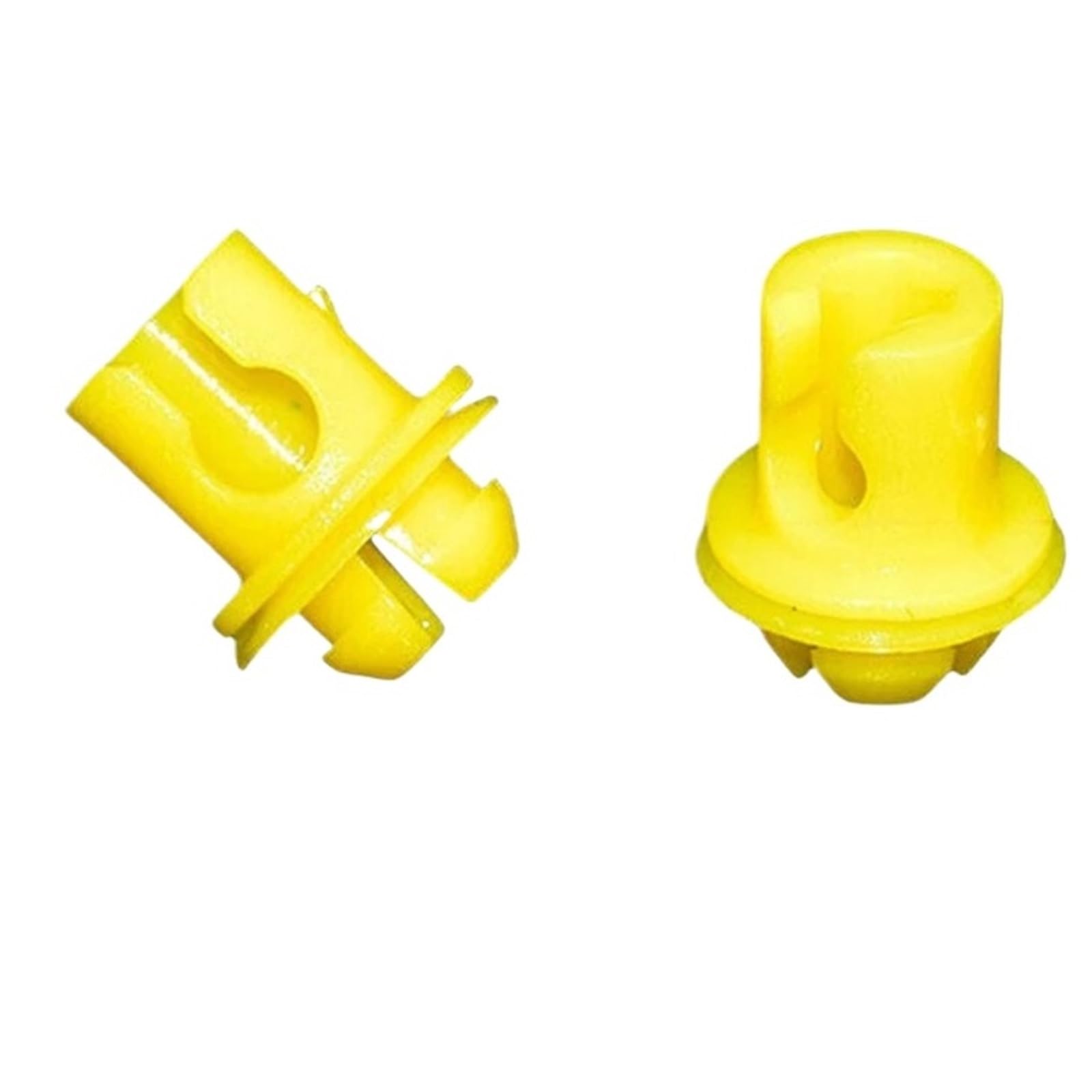 HKNCNP [Replacement] Clips Innentür-Clips 12 mm 6,7 mm 51217404345 for Auto for LKW-Teile Klemme Kunststoff gelb for BMW-Innenraum von HKNCNP