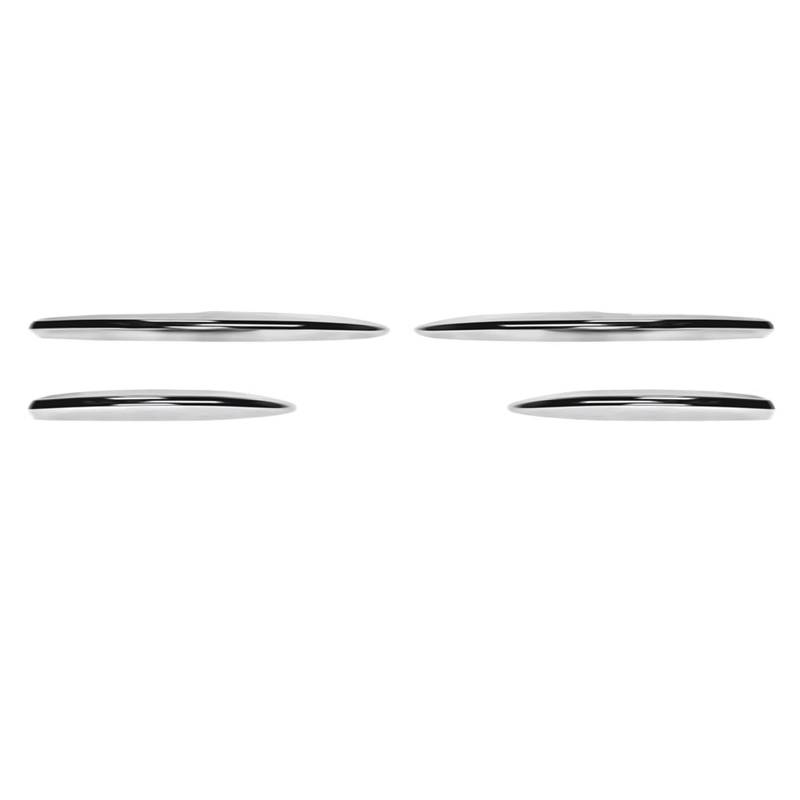 HKNCNP [Replacement] for Mercedes for Benz E-Klasse W214 S214 AMG Linie 2024 + 4 Stück Lufteinlassgitter Zierblende Frontstoßstange Spoiler Splitter (Sliver) von HKNCNP