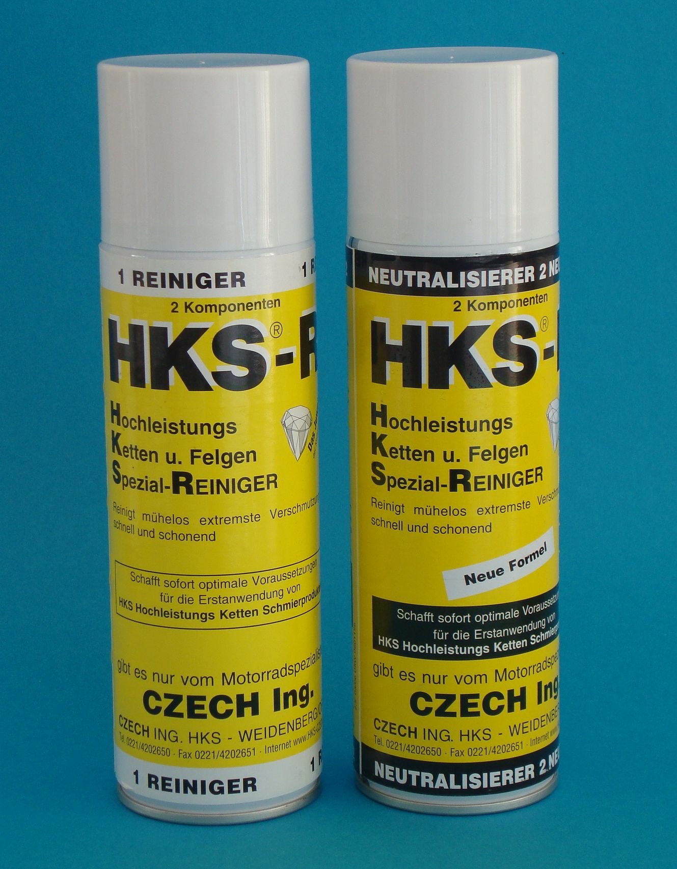 HKS extrem Kettenspray 300ml Spraydose Kettenfett mit Reiniger und Neutralisierer je 300ml von HKS