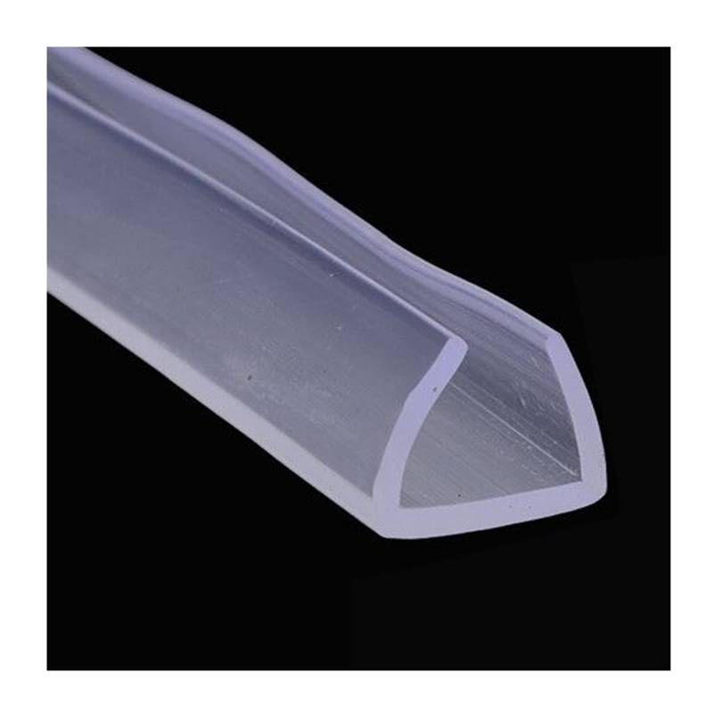 Türkantenschutzgerät, U-förmige Schlittenkantenver U-förmige Gummikanal-Kantenleiste, Gummidichtung, transparent, for den Einsatz in der Küche, 5 Meter lang,(17mm x 15mm) von HKSDKABOP