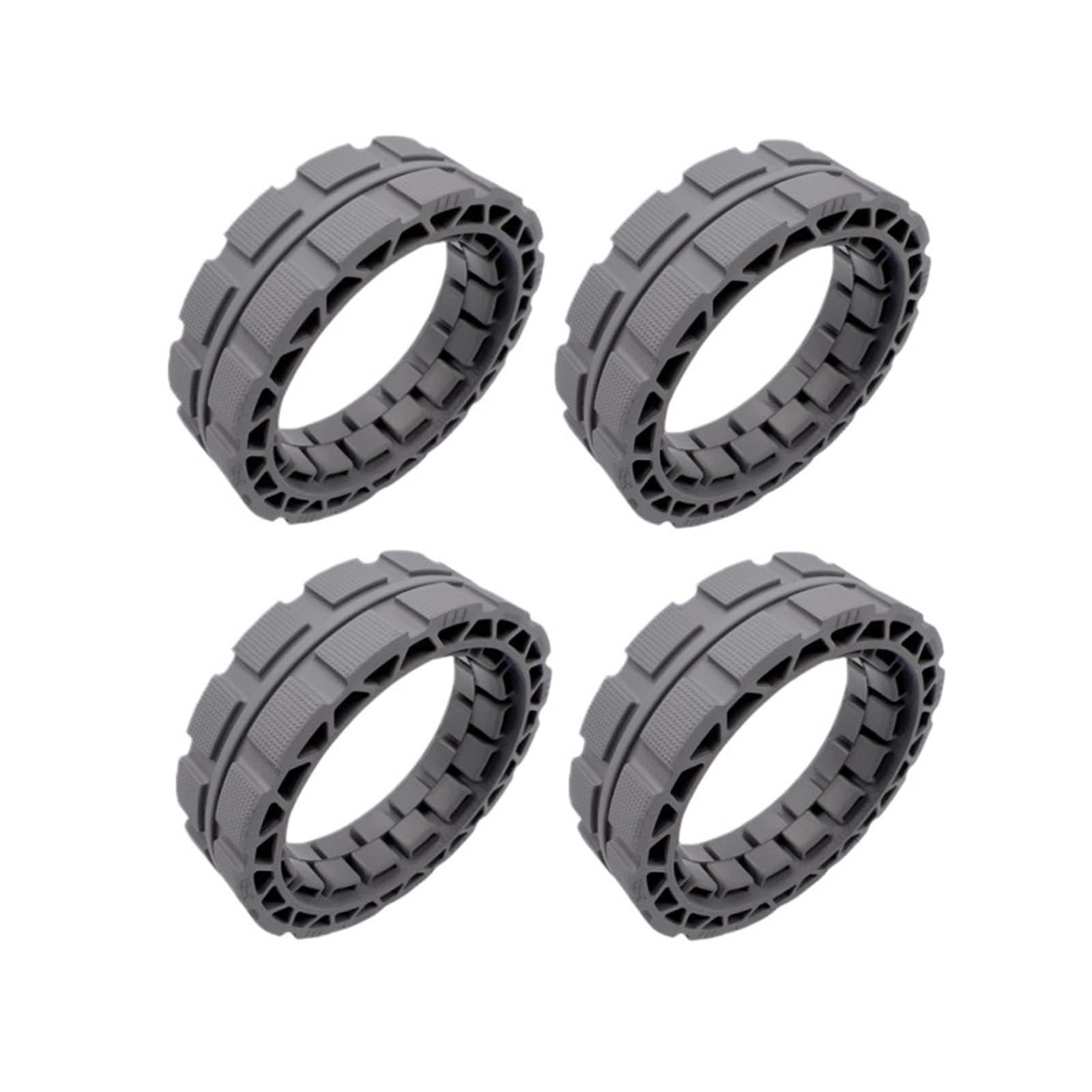 Original-Staubsauger-Rad-Reifen-Ersatzteilzubehör, kompatibel for DEEBOT, X1 Omni / T10 Turbo / T10 Plus / T20 (Color : Tires 2Pair) von HLELU