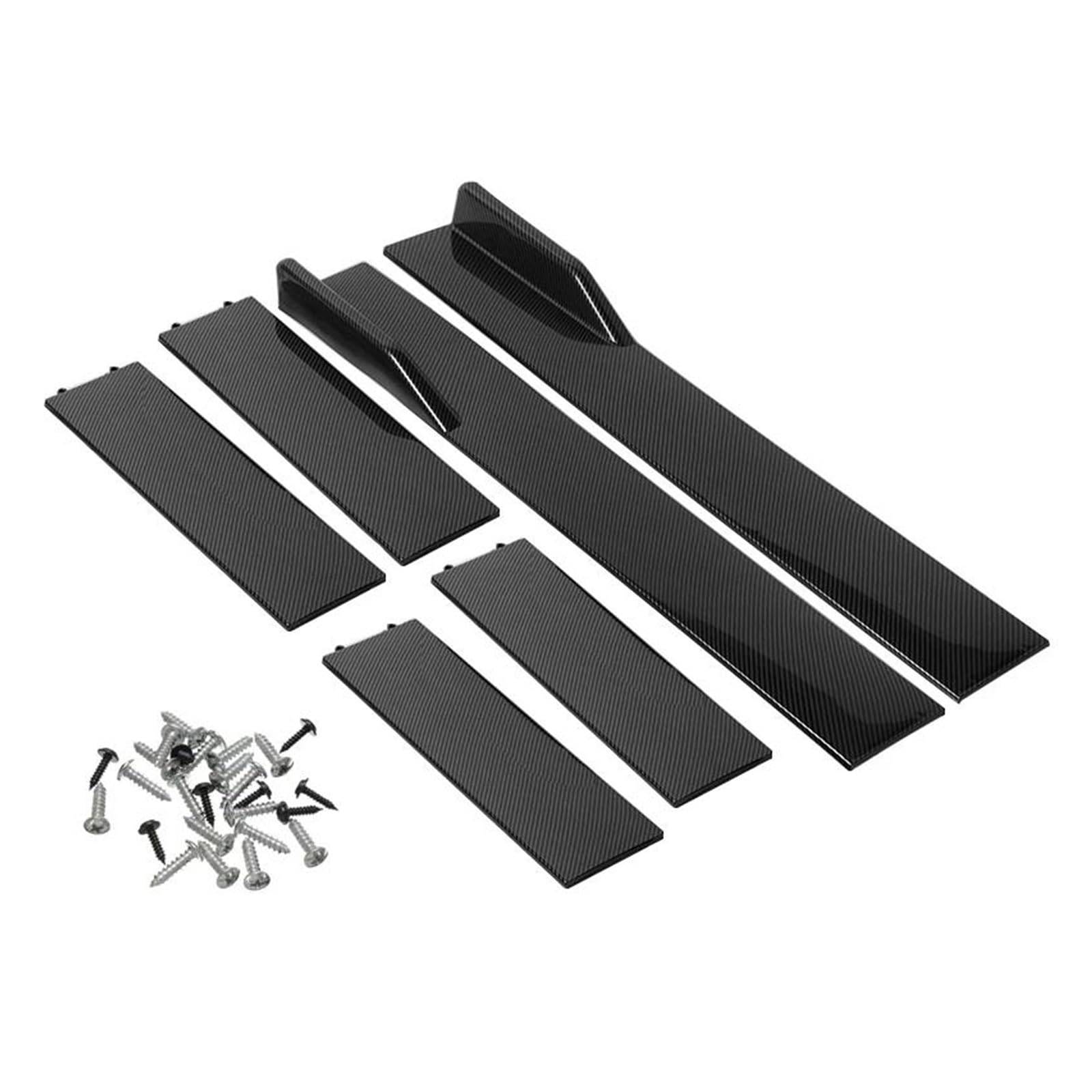 1 Paar Universal 1,2 M / 47,2 Zoll Für Civic Für Accord 9. 10. EK EG S2000 Alle Modelle Seitenschwellerverlängerung Rocker Panels Lippenrock Hellschwarz Auto Seitenschweller Trittbretter Schweller(A-M von HLJNLVBN