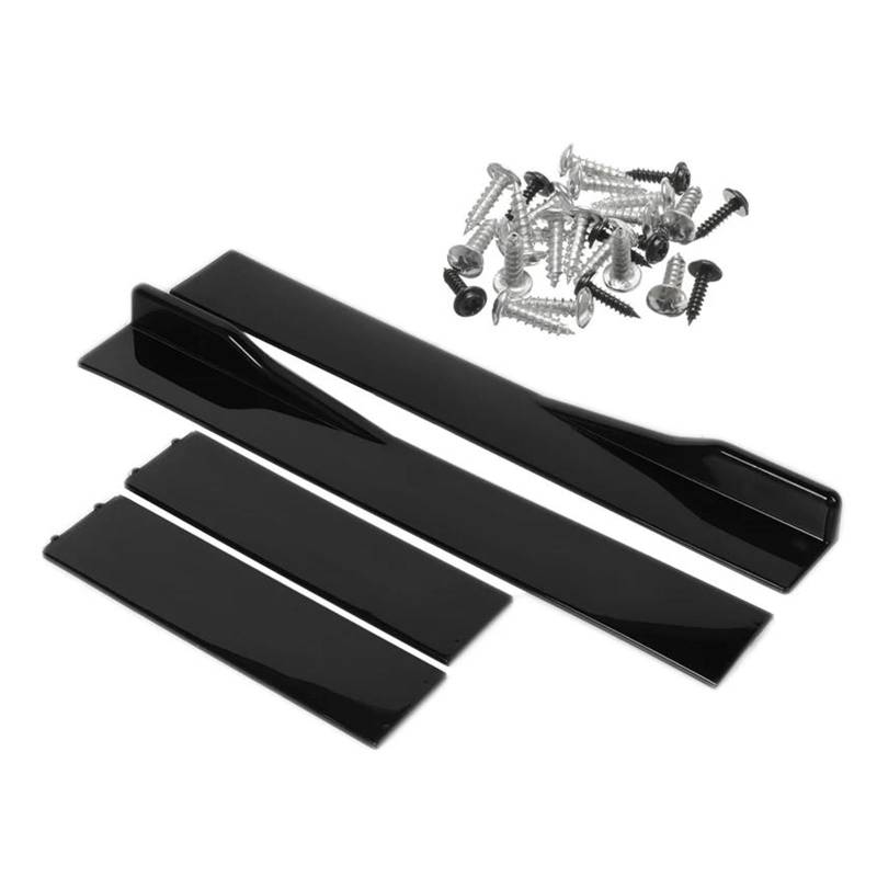 1 Paar Universal Für Q3 Q5 Q7 RS5 RS6 RS7 S3 S4 TT A3 A4 A5 A6 A7 A7 A8 Seitenschwellerverlängerung Rocker Panels Lippenrock Hellschwarz Auto Seitenschweller Trittbretter Schweller(B-Model-Bright Blac von HLJNLVBN