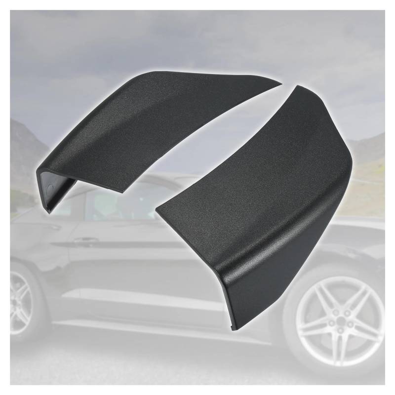 2Pcs Für Ford Für Mustang Für Außer Für GT350 2015 2016 2017 2018 2019 2020 Schwarz Vorderseite Stoßstange Ecke Spoiler Auto Seitenschweller Trittbretter Schweller von HLJNLVBN