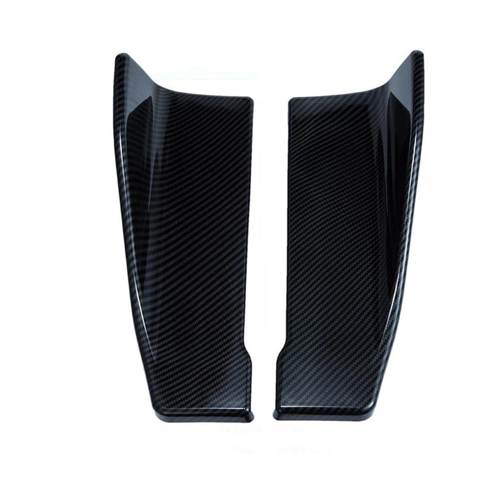 35 cm 48 cm Universal Auto Spoiler Seitliche Stoßstange Hinten Seite Rock Rocker Schutz Zierleisten Styling Carbon Faser Glänzend Schwarz Auto Seitenschweller Trittbretter Schweller(35cm Carbon) von HLJNLVBN