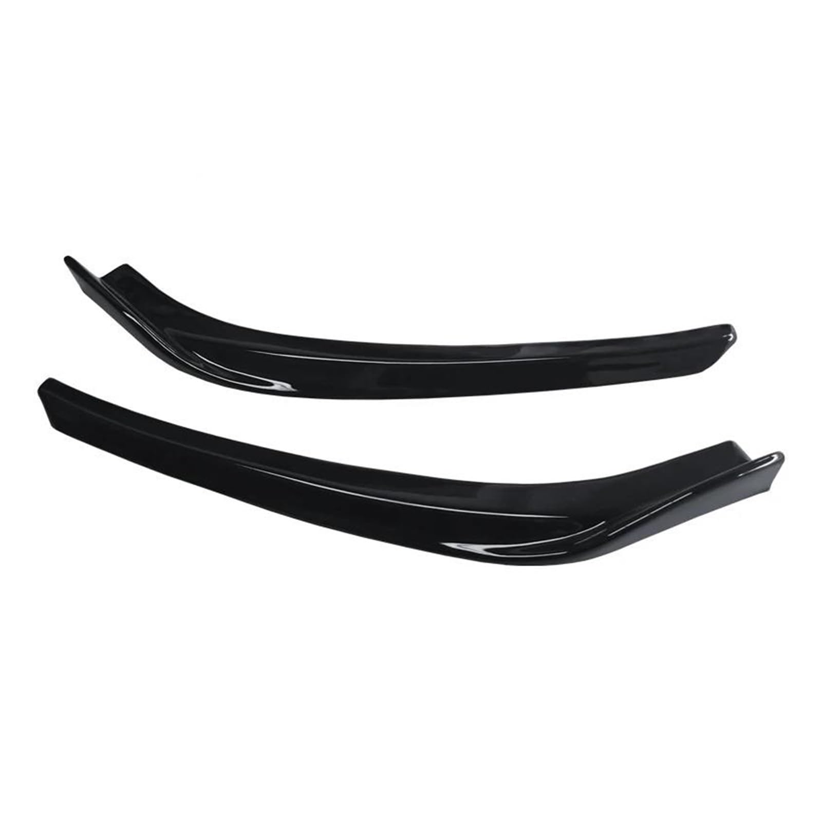 3Pcs Für CX-5 2012 13 14 15 16 17 2018 19 20 2021 Front Wrap Winkel Splitter Stoßstange Stamm Lip Spoiler ABS Auto Körper Kit Carbon Look Auto Seitenschweller Trittbretter Schweller(Gloss Black) von HLJNLVBN